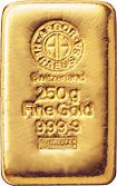 Acquisto e vendita lingotto oro da 250gr compro oro palermo