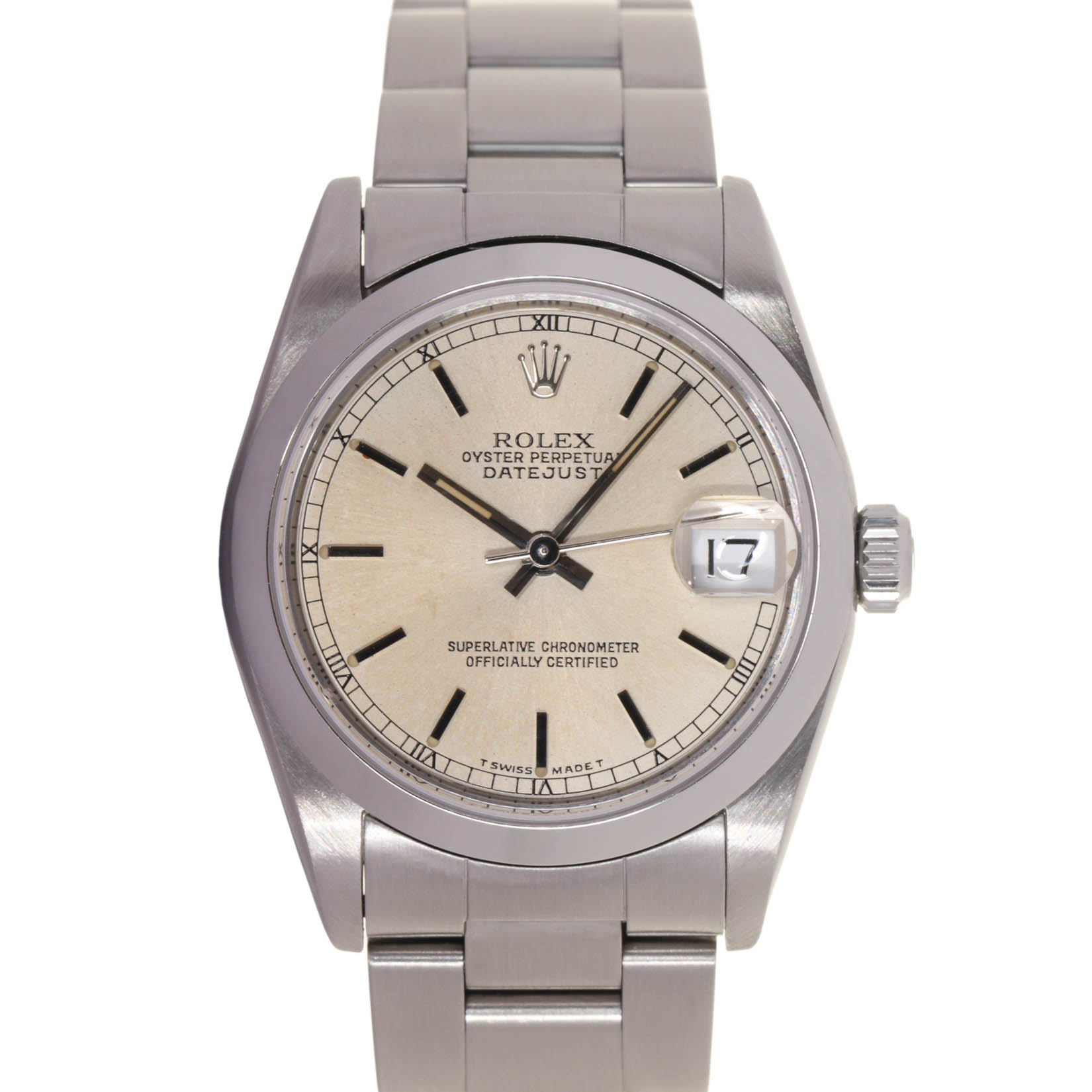  Rolex 68240 Datejust, 31 mm, Oyster Steel, 1998, Our Box & Papers