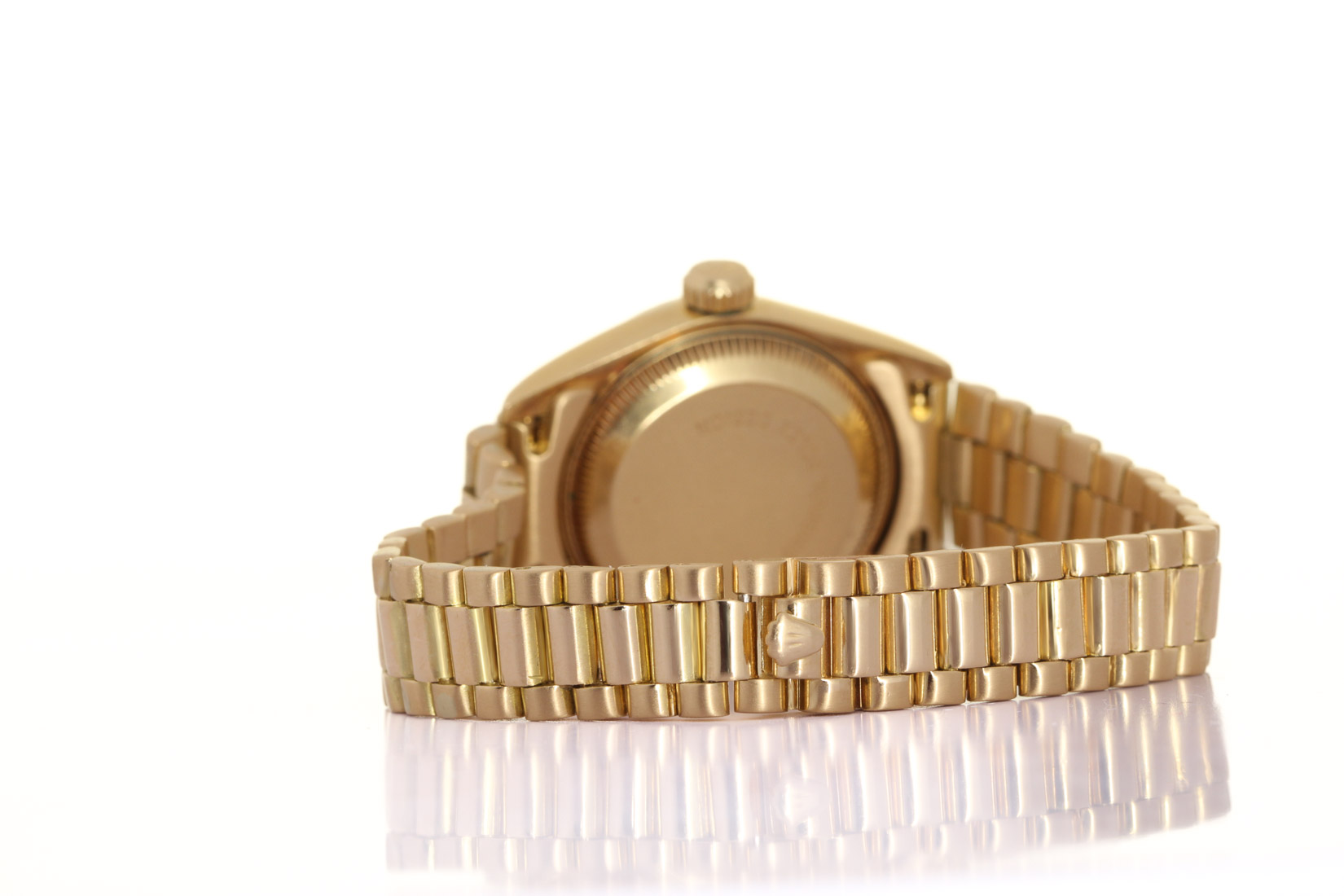 Rolex 69238 O.P. Lady Datejust, Factory Diamonds, 18Kt Yellow Gold, Rolex Box & Papers, 1992