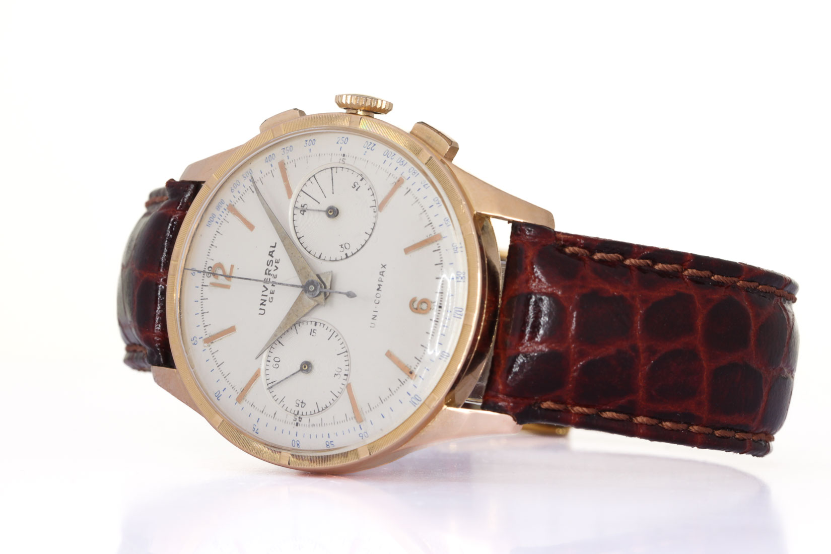 Universal Geneve, 18kt Jellow Gold, Chronograph unicompax