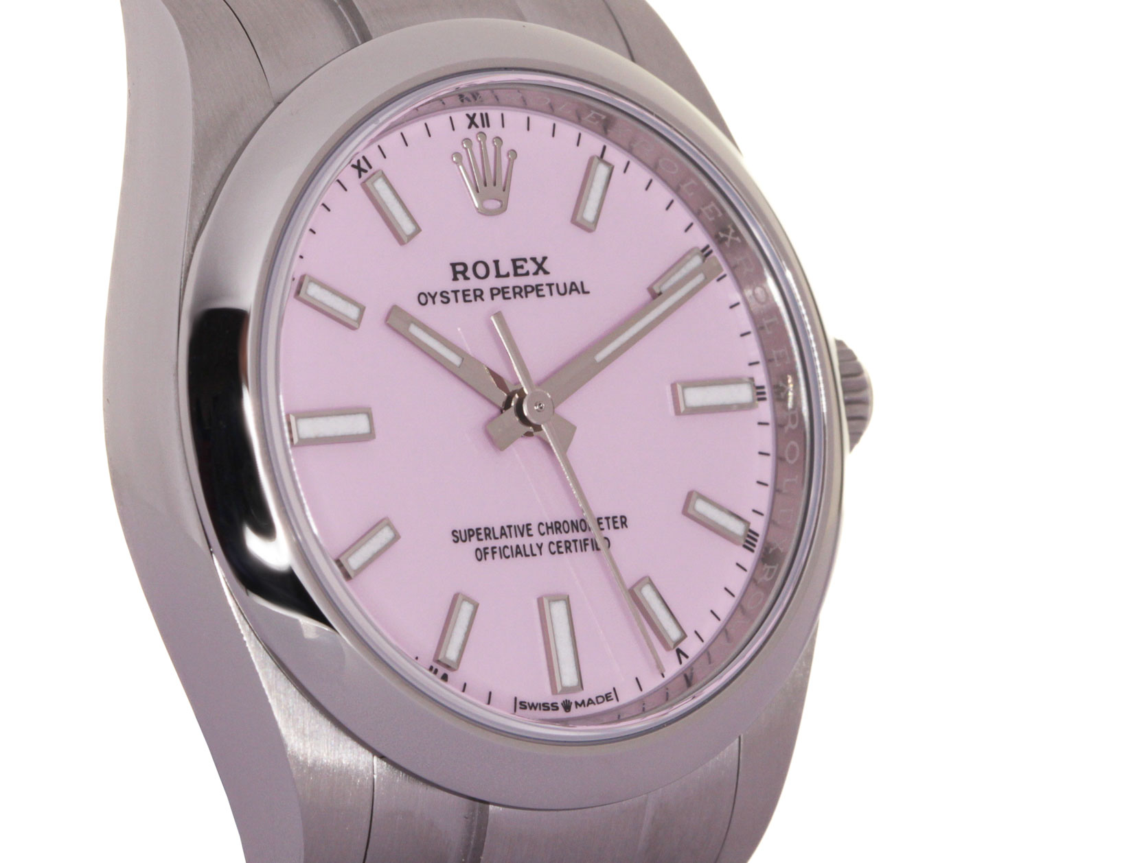 Rolex 124200 Oyster Perpetual Pink Candy, Rolex Box & Papers,  6/2025