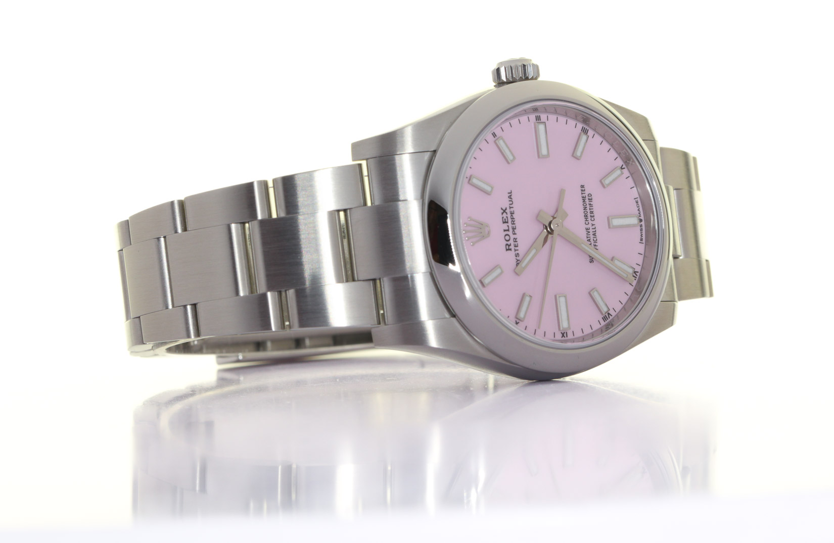 Rolex 124200 Oyster Perpetual Pink Candy, Rolex Box & Papers,  6/2025