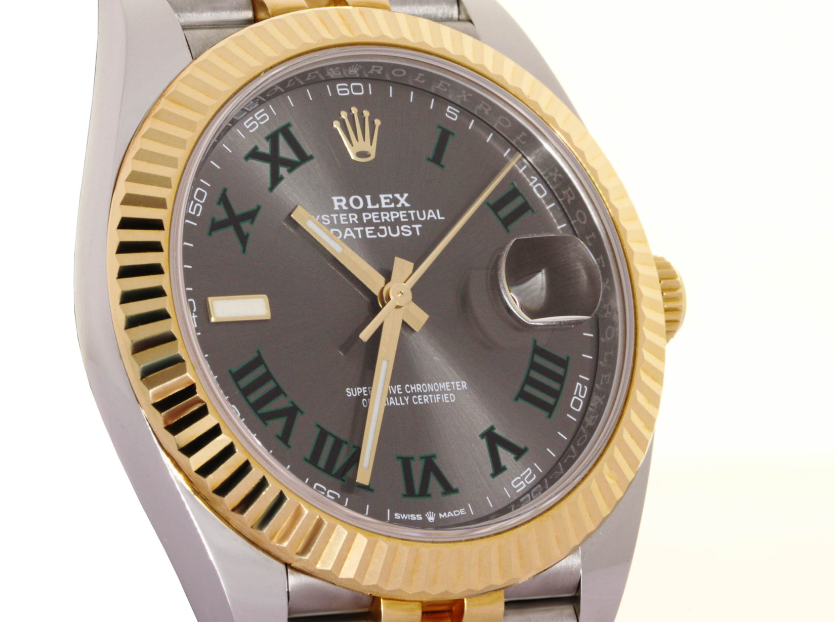 Rolex Datejust 41mm Wimbledon ref:126333 Full Set 11/2019