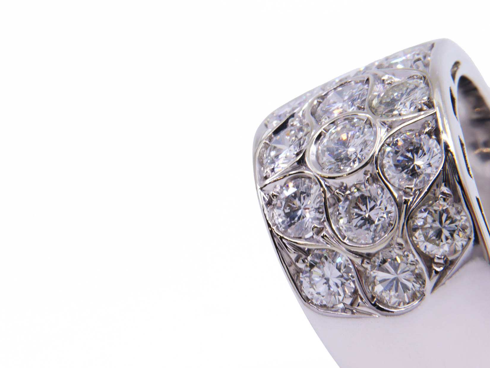 ANELLO ORO E BRILL. GR.10