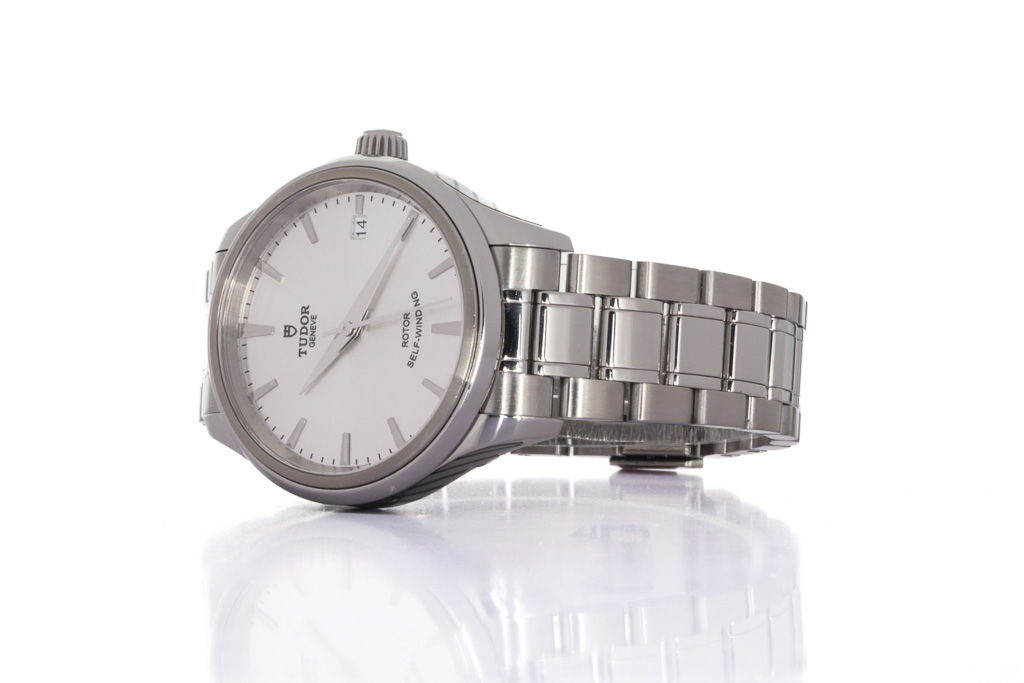 Tudor 12300 Classic Date, Bracc. 65030, Tudor Box & Papers