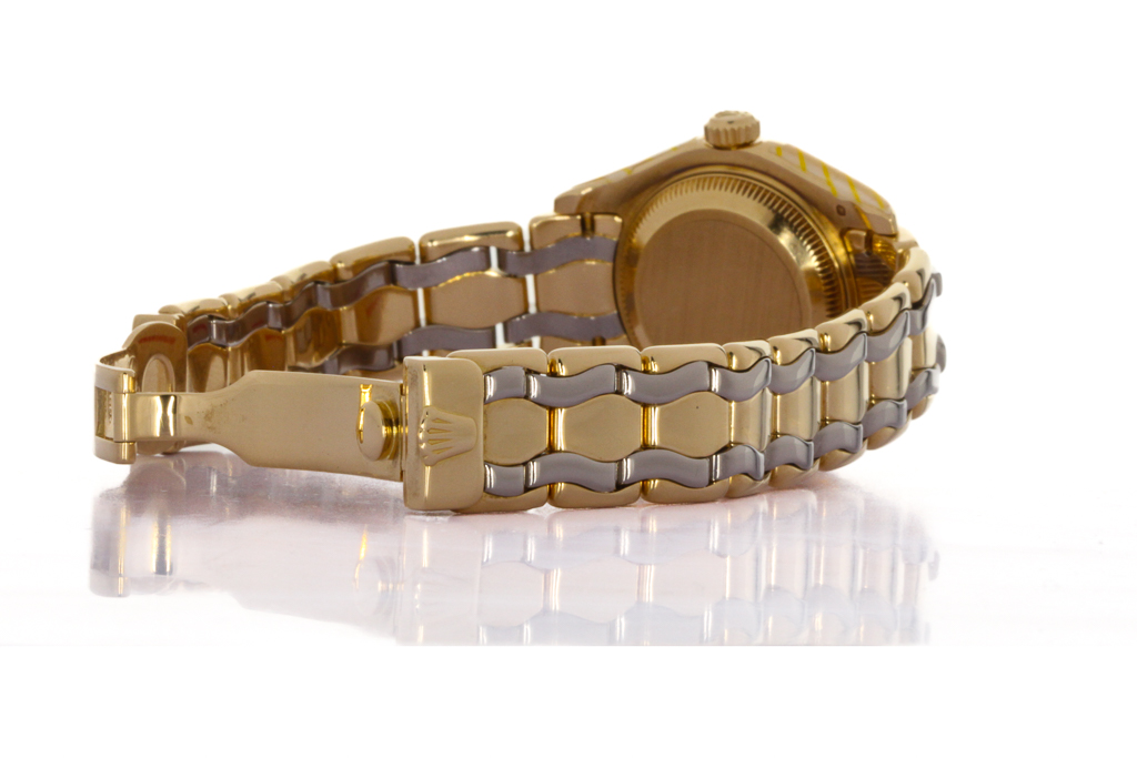 Rolex Lady-Datejust Pearlmaster Ref.69328 -Serial W056XXX -  ROLEX WARRANTY, BOX & ROLEX Service - 1998-Preowned