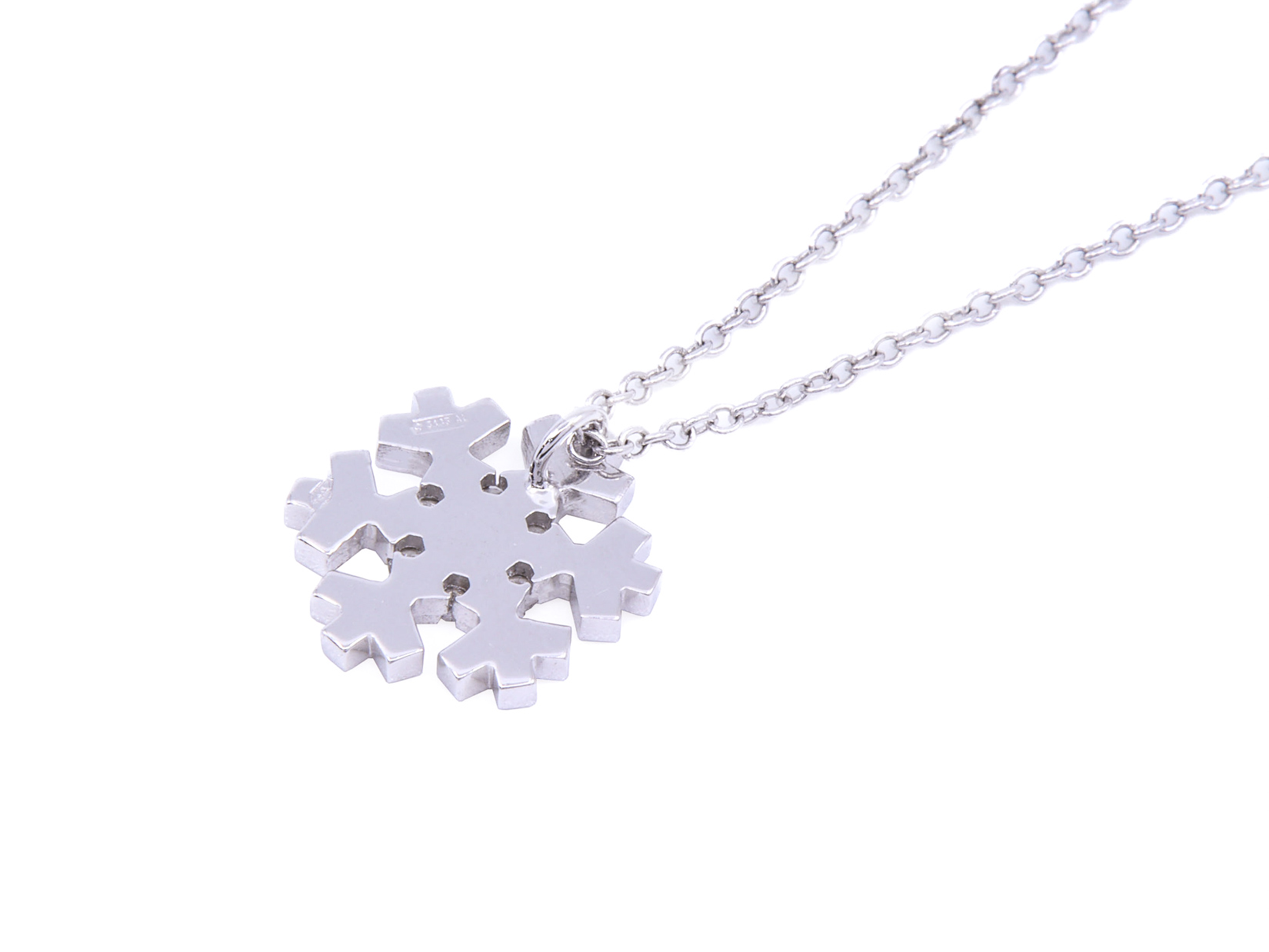 21357 COLL.C/PEND. FIOCCO DI NEVE OB.C/BRILLS CENTRALI 0