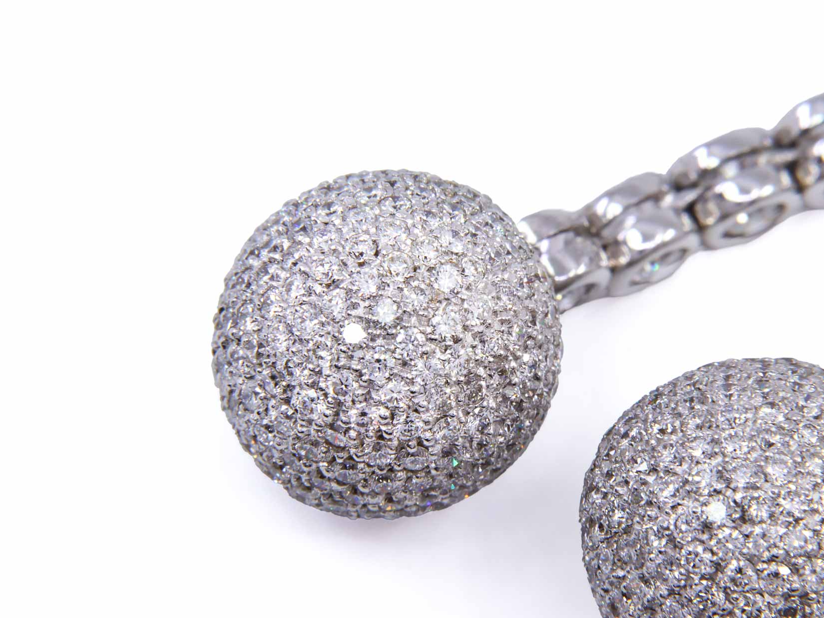 Orecchino Brillnati pendente sfere 0