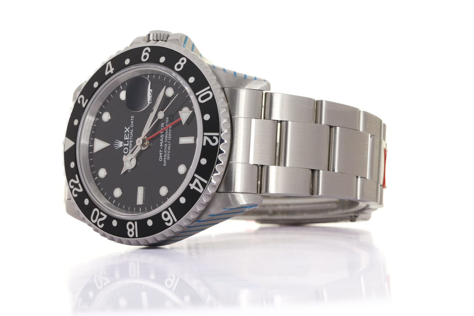 Rolex 16700 GMT Master, Oyster Steel, Rolex Service Card 5/2027, Rolex Service Box