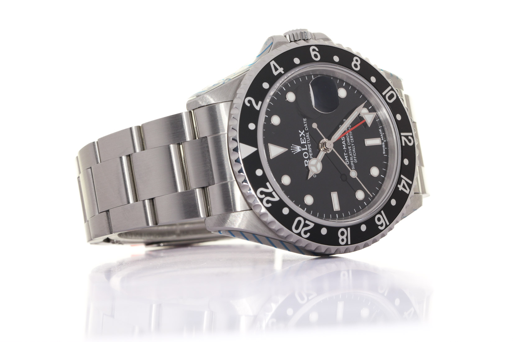 Rolex 16700 GMT Master, Oyster Steel, Rolex Service Card 5/2027, Rolex Service Box