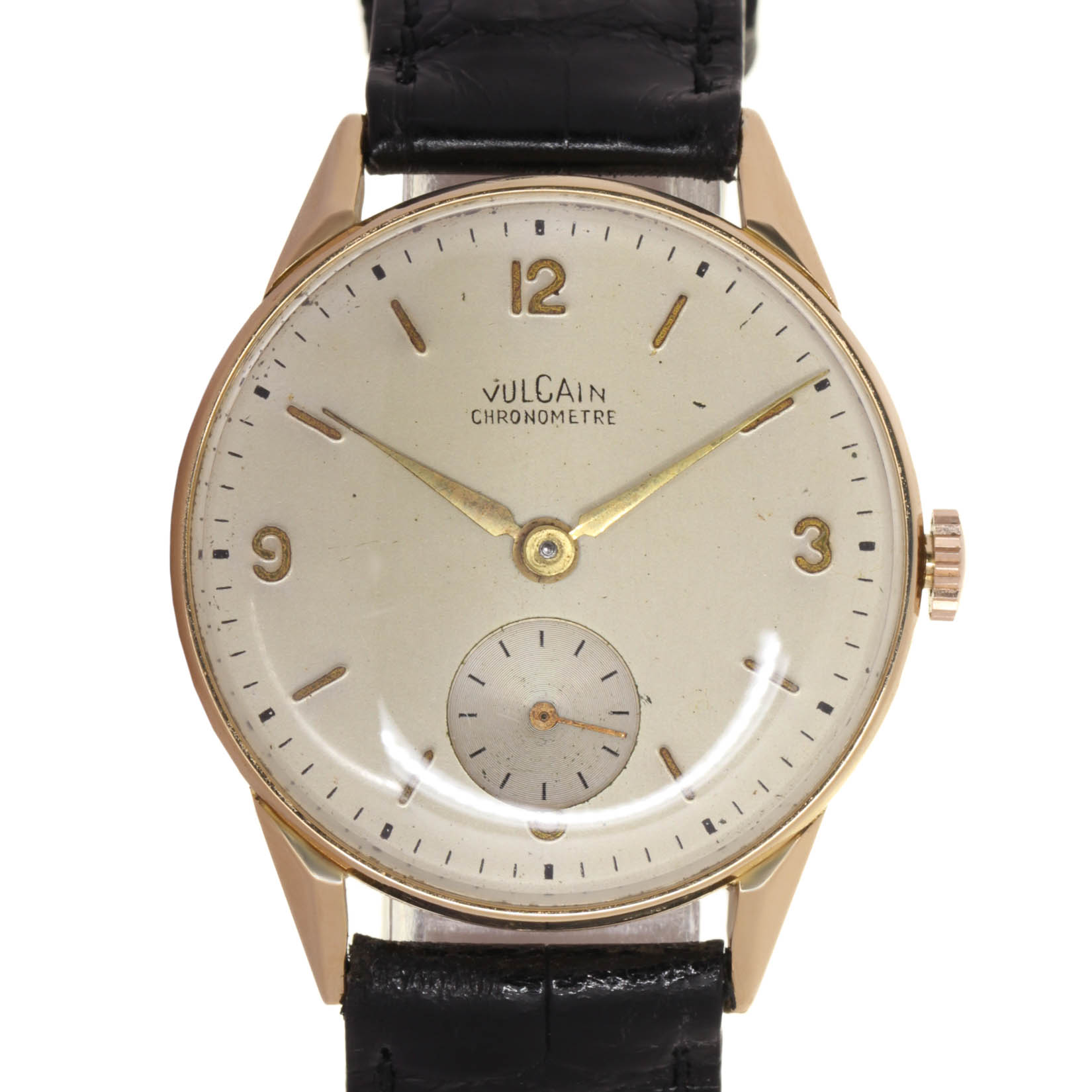 Orologio Vulcain , cassa in oro 18kt gr. 10,5 ad euro 52 grammo 