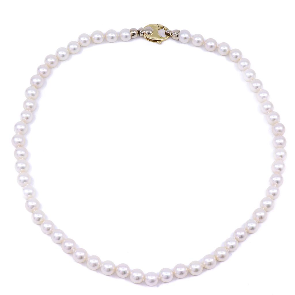 Girocollo perle giapponesi - Oro 18 kt. 