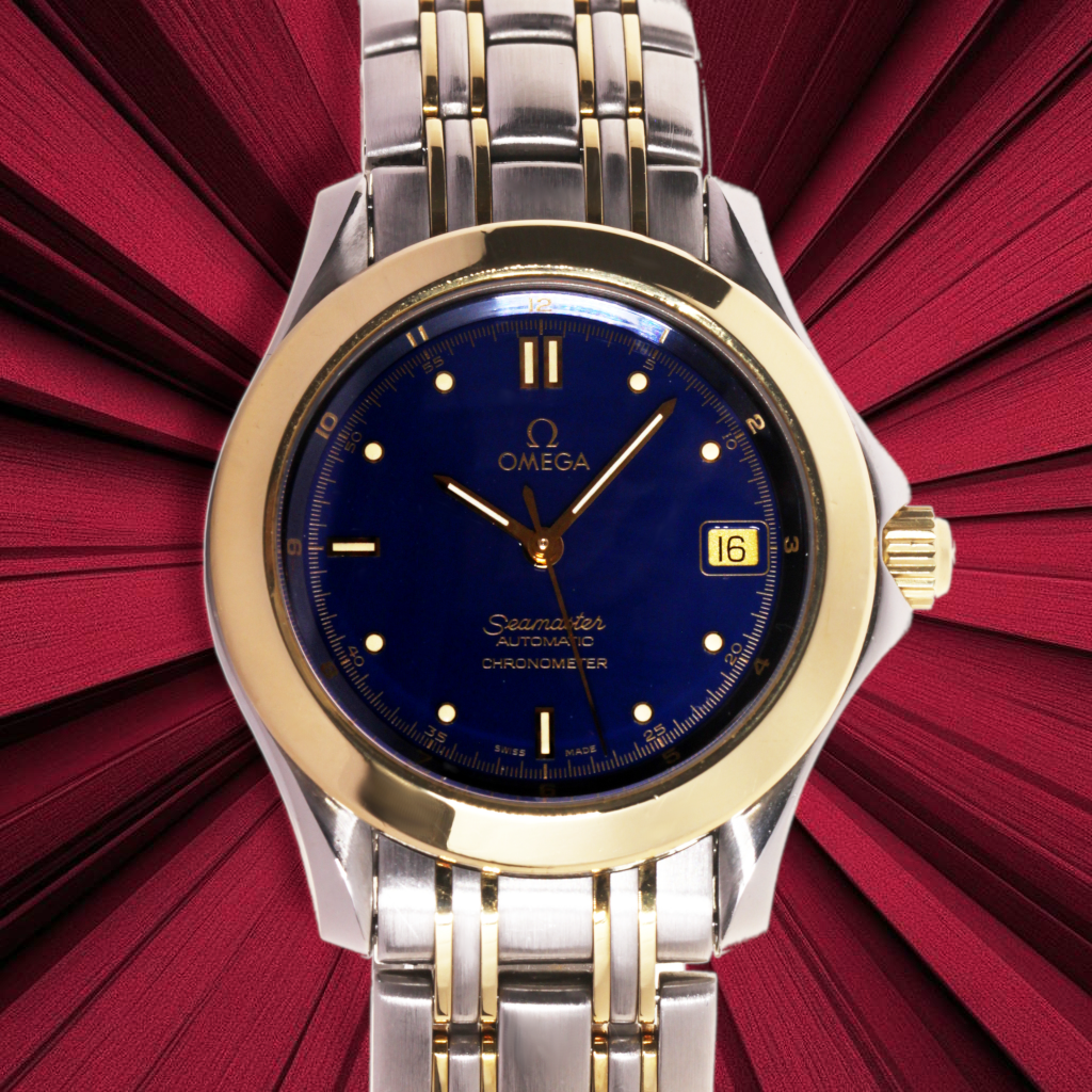 OMEGA SEAMASTER 120, STEEL, 36 MM, OUR BOX & WARRANTY