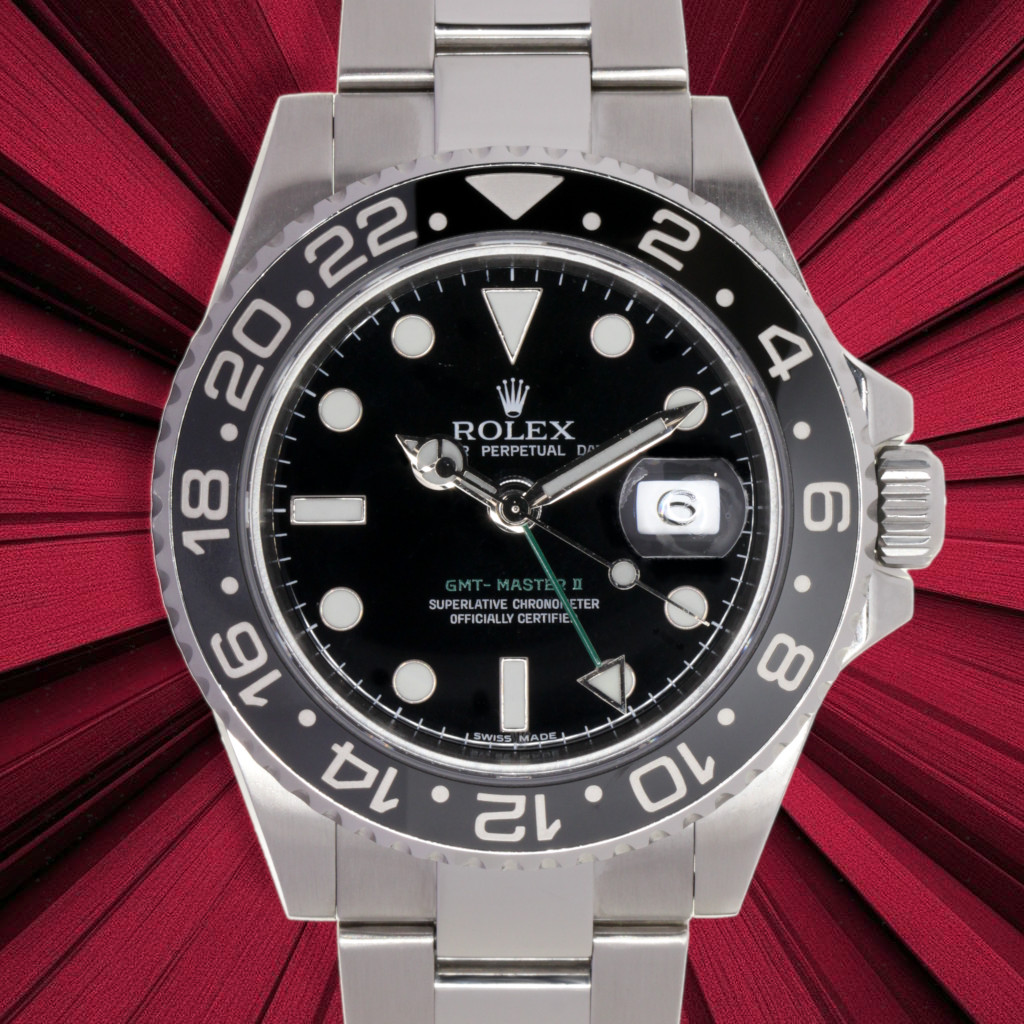 Rolex GMT-Master II ref:116710LN; Rolex Papers - Our Box - 10/2007
