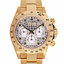 Rolex Daytona ref:16528 - 18kt Yellow, Full Pavè XL 8 emerald (Rolex), Rolex Box & Papers (1997), Official Service exp. 01/2026