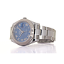 ROLEX 116334 Datejust, 18kt White gold & Oyster Steel Brac. Blu Roman, 6-24