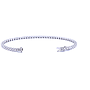 Bracciale tennis con brillanti di carati 0,71 - Colore F/G - Purezza VVS - Collezione Levanzo - oro bianco 18Kt gr5,80
