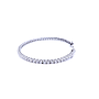 Bracciale tennis con brillanti di carati 1,93 - Colore F/G - Purezza VVS - Collezione Favignana - oro bianco 18Kt gr 8,40