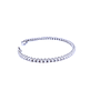 Bracciale tennis con brillanti di carati 1,93 - Colore F/G - Purezza VVS - Collezione Favignana - oro bianco 18Kt gr 8,40