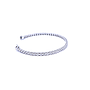 Bracciale tennis con brillanti di carati 0,65 - Colore F/G - Purezza VVS - Collezione Levanzo - oro bianco 18Kt gr6,00