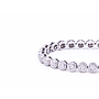 Bracciale tennis Salvini in oro bianco 18 kt. con brillanti