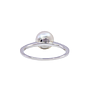 Anello c/ perla e brill ct 0.05 lban004