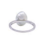 Anello c/perla picc barocca e brill 0 b 0,06