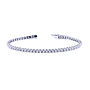 Bracciale tennis con brillanti di carati 2.32 - Colore F/G - Purezza VVS - Collezione Favignana - oro bianco 18Kt gr 9,7