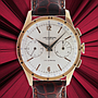 Universal Geneve, 18kt Yellow Gold, Cal.285 Chronograph unicompax, Our Box & Papers