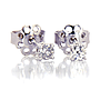 Orecchini punti luce - Brillanti 0,24ct G-VVS oro 18kt.