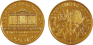 Acquisto e vendita monete d'oro 100€ Vienna Philharmonic compro oro palermo Acquisto e vendita monete d'oro 100€ Vienna Philharmonic compro oro palermo