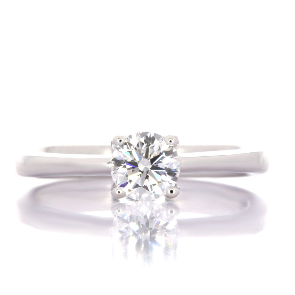 Collezione Stromboli Solitario in oro bianco 18Kt gr ≃4,50