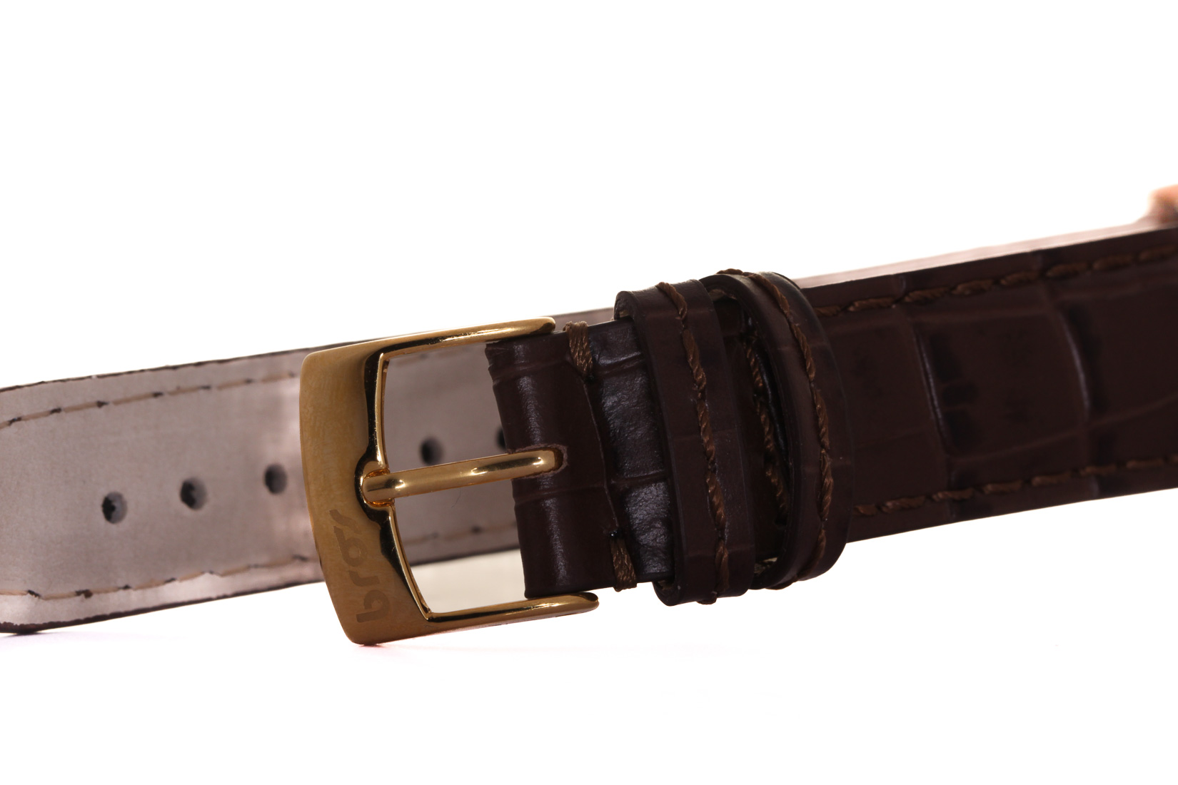 Zenith in oro 18 kt  con cint. Pelle s.n. 536710