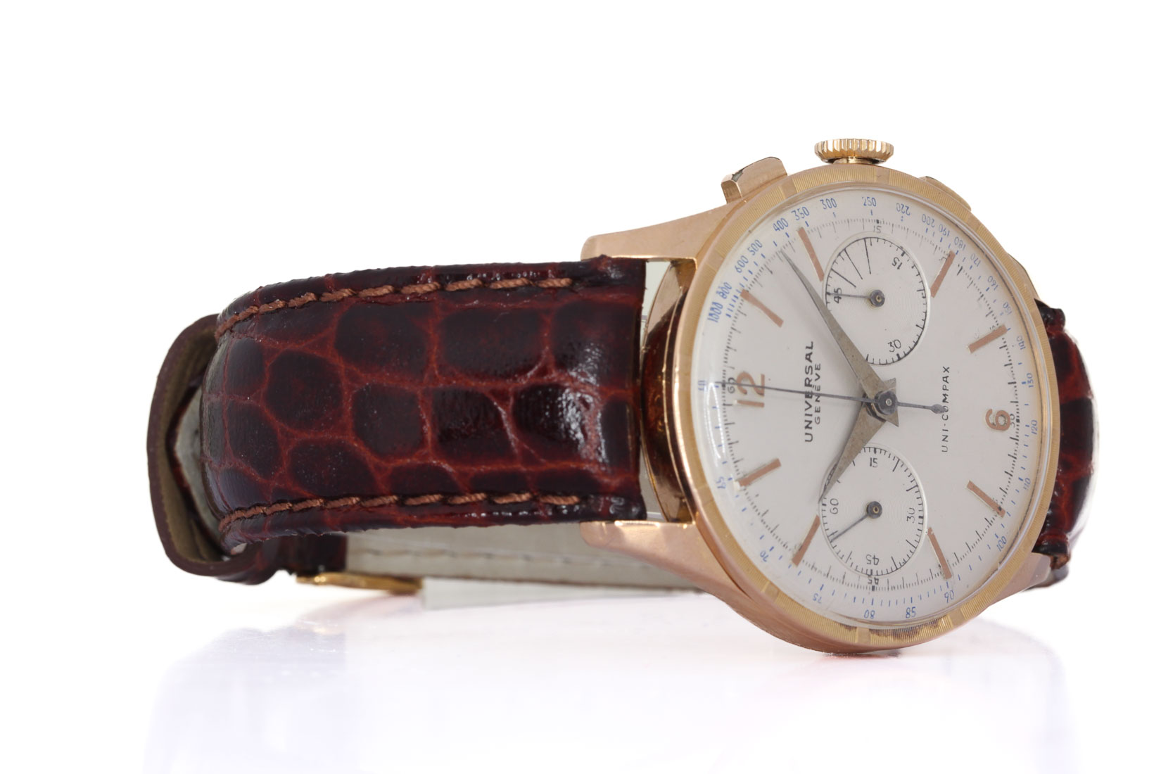 Universal Geneve, 18kt Jellow Gold, Chronograph unicompax
