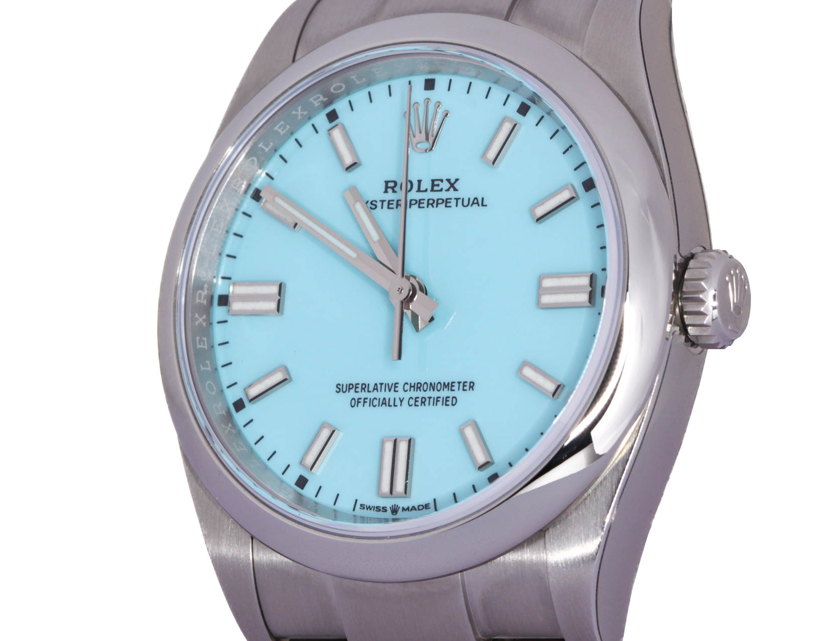 Rolex Modello Oyster Perpetual 36 mm ref. 126000 corredato di scatola e garanzia (7/2022) 