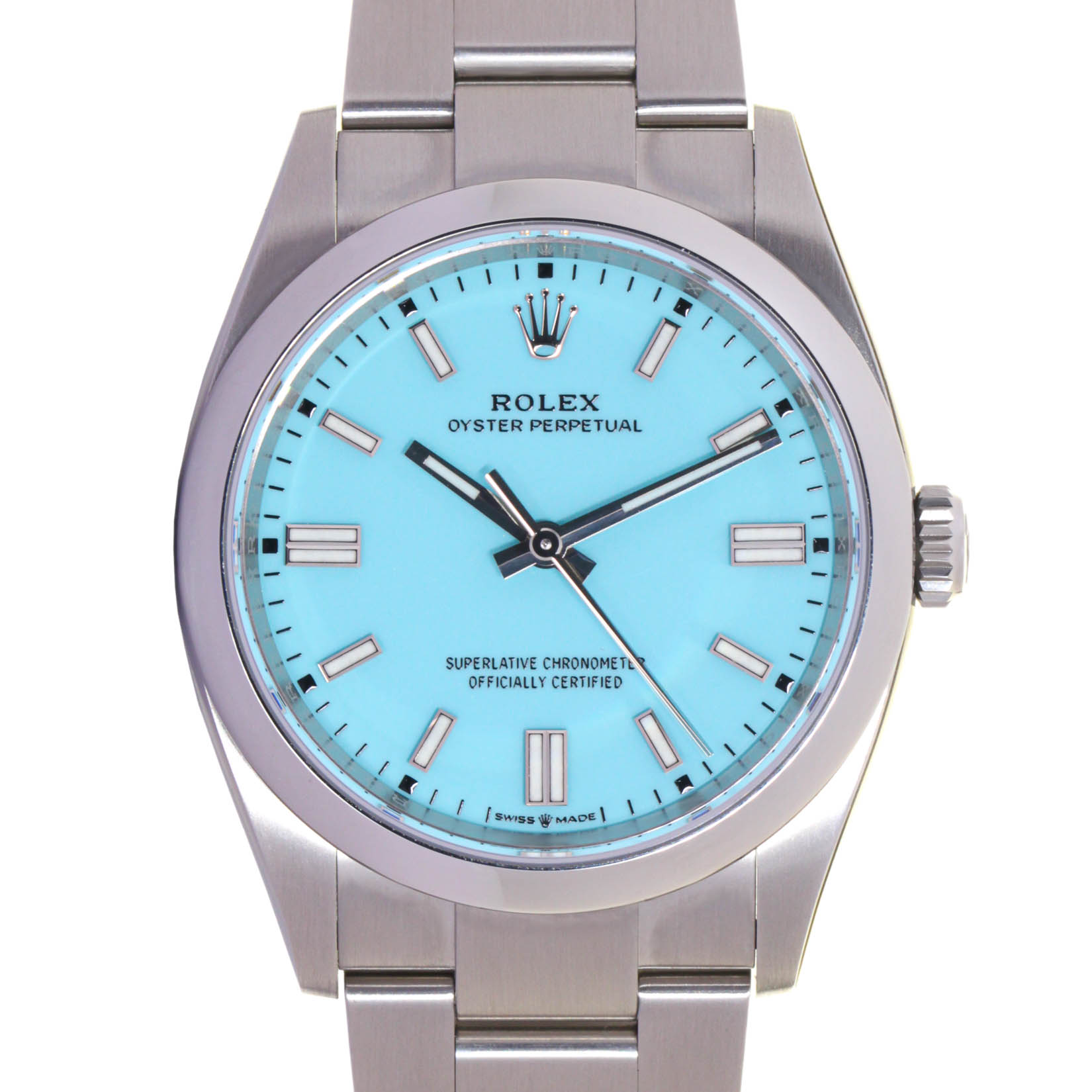 Rolex Modello Oyster Perpetual 36 mm ref. 126000 corredato di scatola e garanzia (7/2022) 