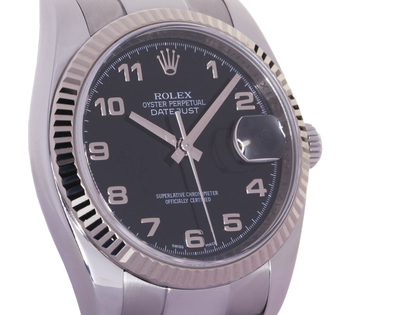 Rolex  36 mm modello 116234 (5/2010)  seriale V572386 con scatola e garanzia