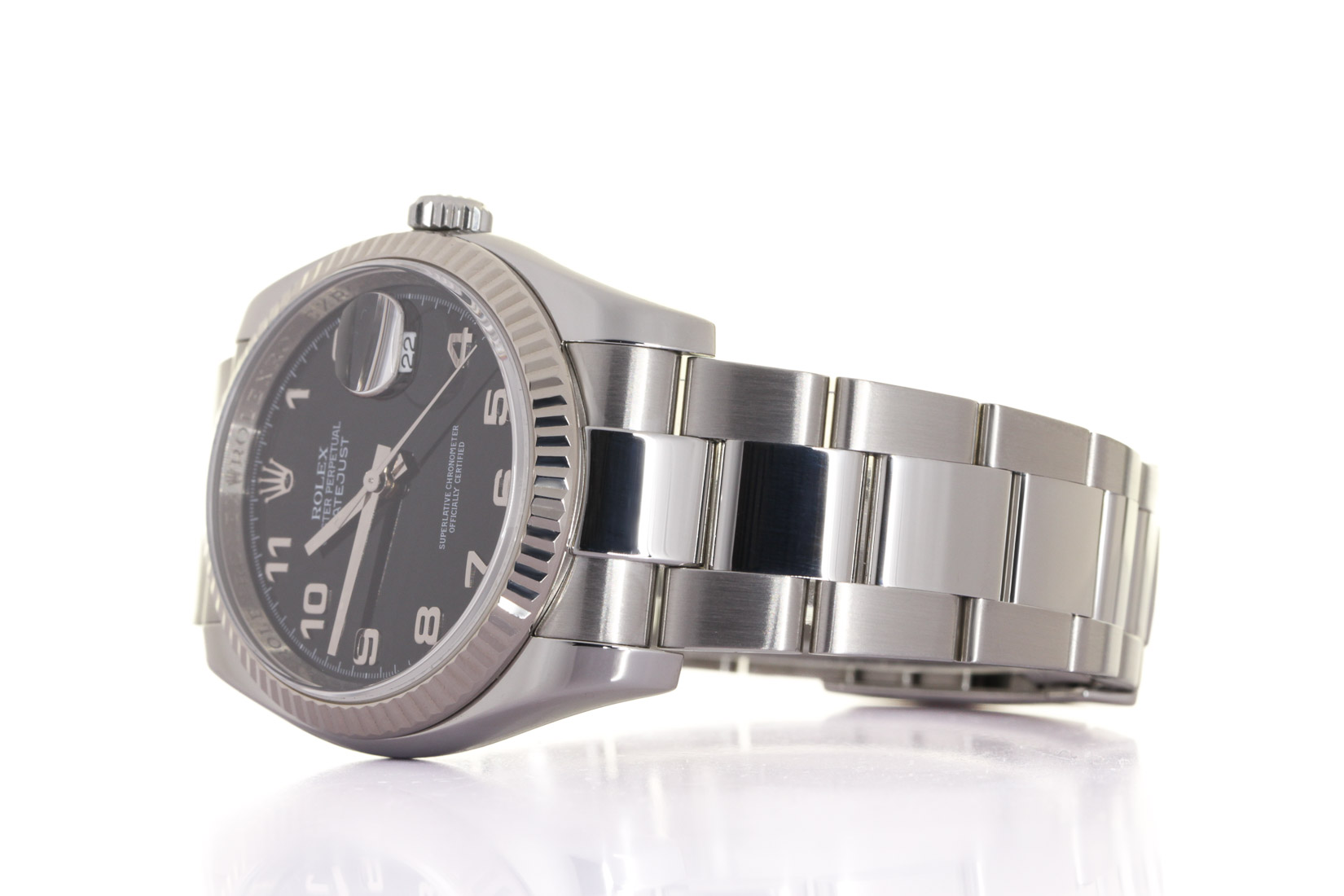 Rolex  36 mm modello 116234 (5/2010)  seriale V572386 con scatola e garanzia