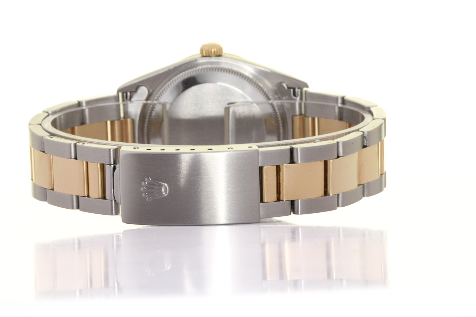 ROLEX 15223 DATE, Rolesor 18kt Yellow,  Rolex Box & Papers, 1998