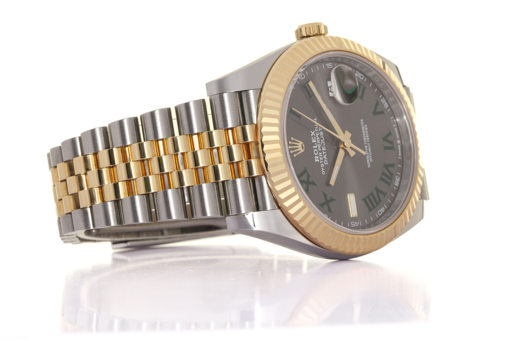 Rolex Datejust 41mm Wimbledon ref:126333 Full Set 11/2019