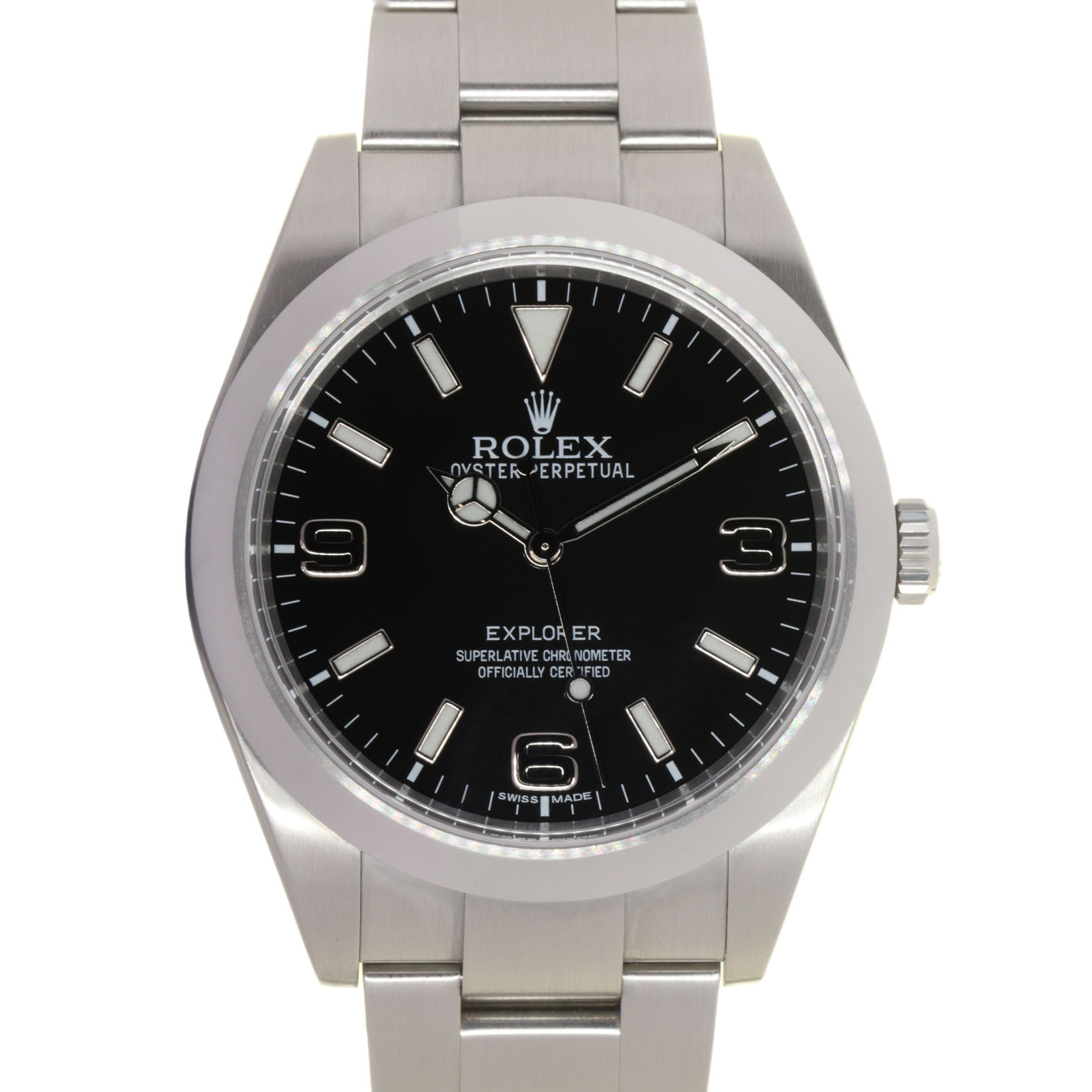 Rolex 214270 Eplorer I, Rolex Box & Papers, 7/2013