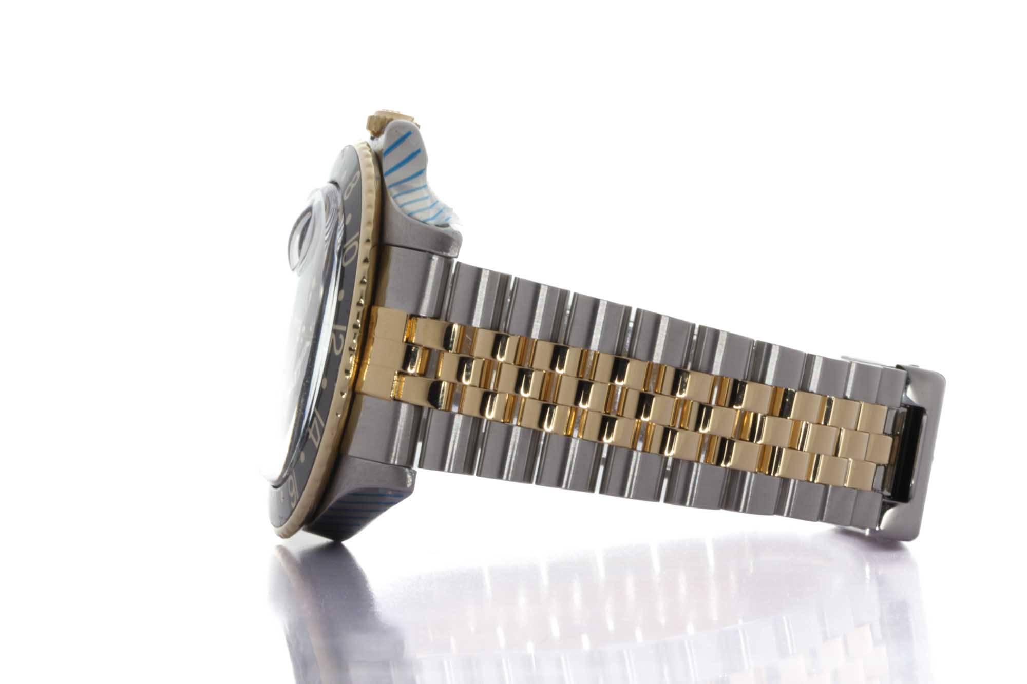 Rolex GMT-Master Jubilee Rolesor - Ref.1675 - Ser. 273x - Anno 1971 - Rolex Int. Service Guarantee & Box