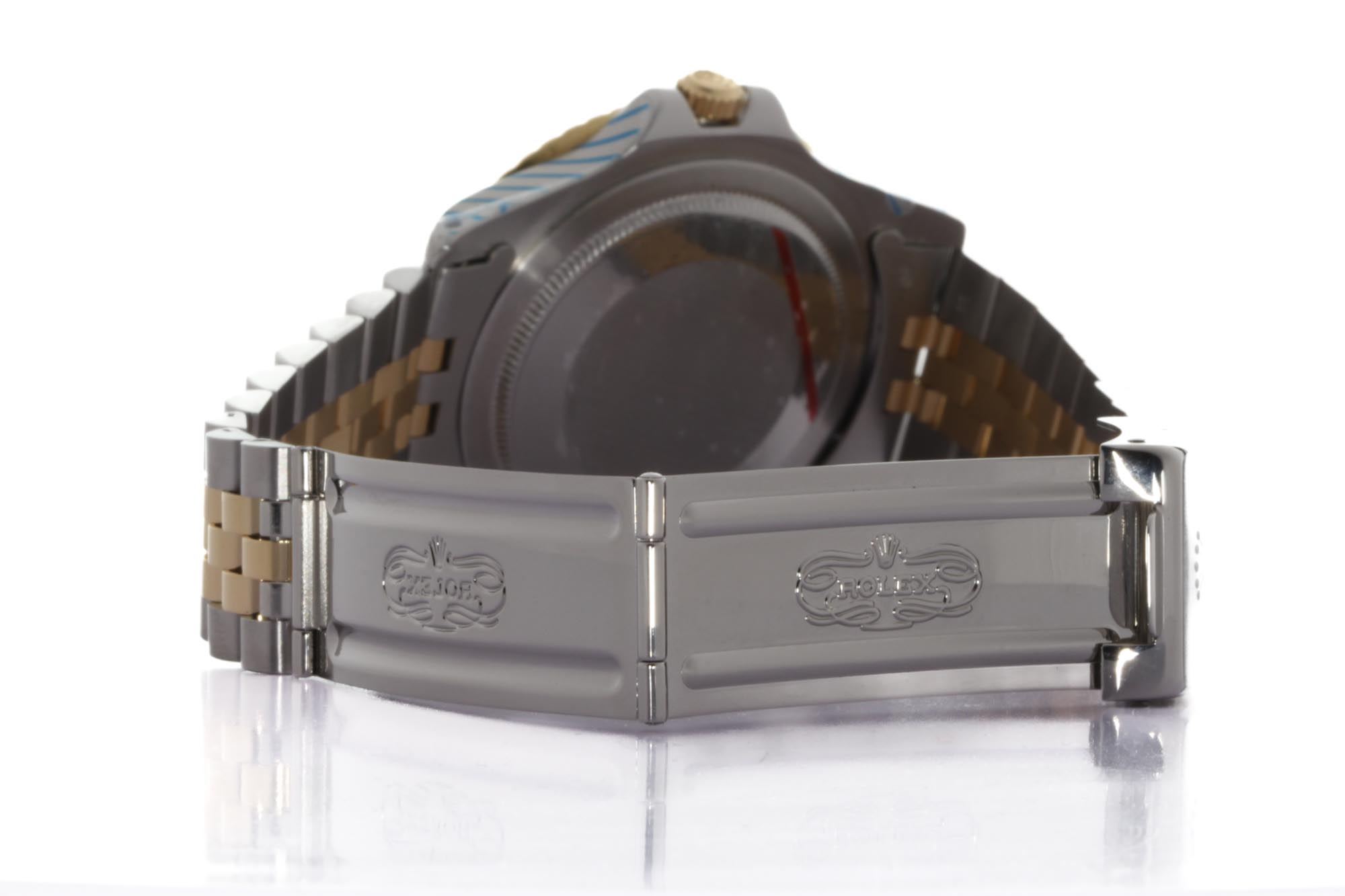 Rolex GMT-Master Jubilee Rolesor - Ref.1675 - Ser. 273x - Anno 1971 - Rolex Int. Service Guarantee & Box