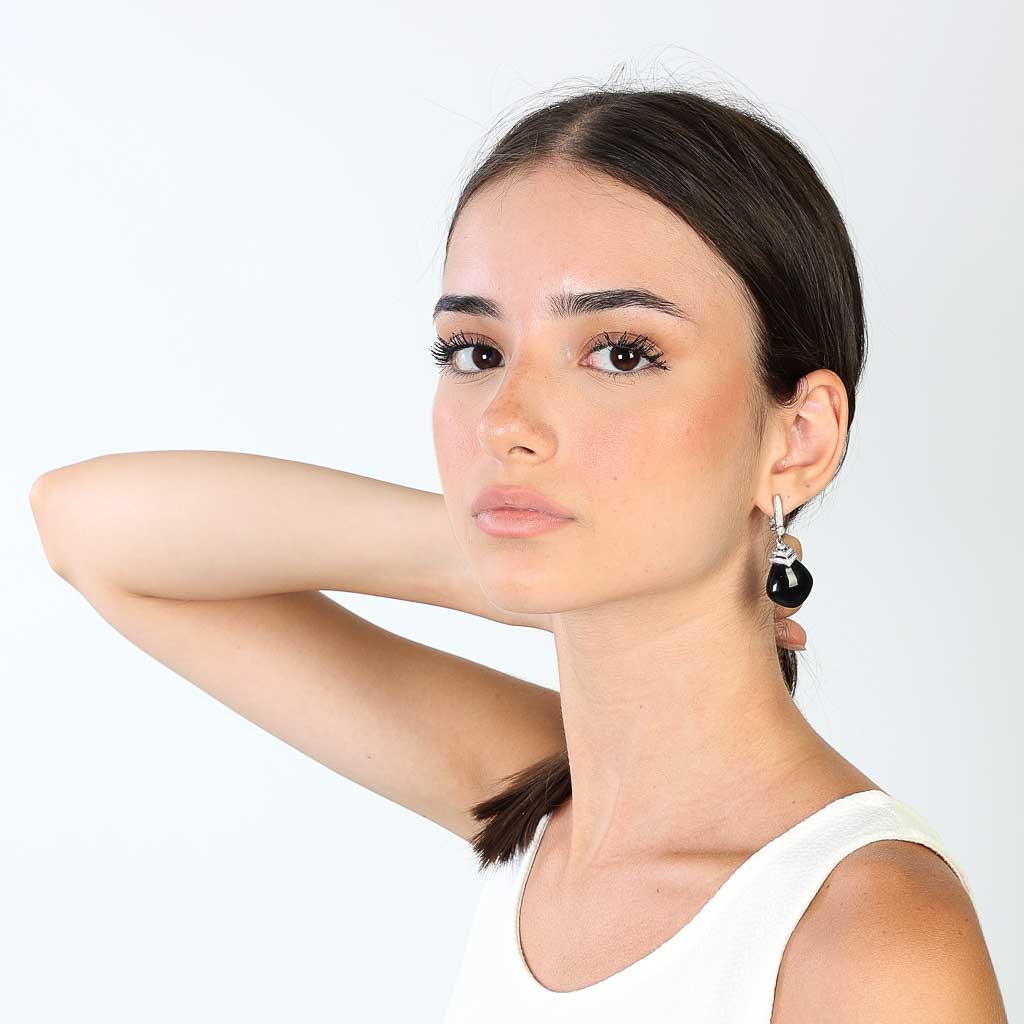 Orecch. Onice e brill pend 0