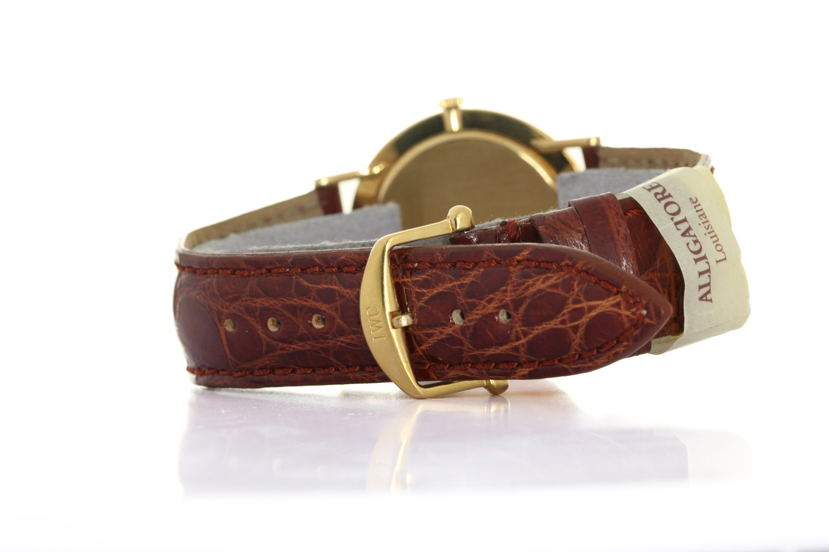 IWC Cassa in oro 18 kt. cinturino pelle N° Movimento 2574773