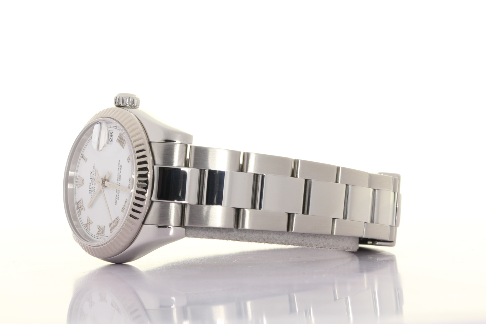 Rolex Datejust ref:178274, 31 mm, Rolesor 18kt Withe Gold, Oyster, Rolex Box & Papers, 2006