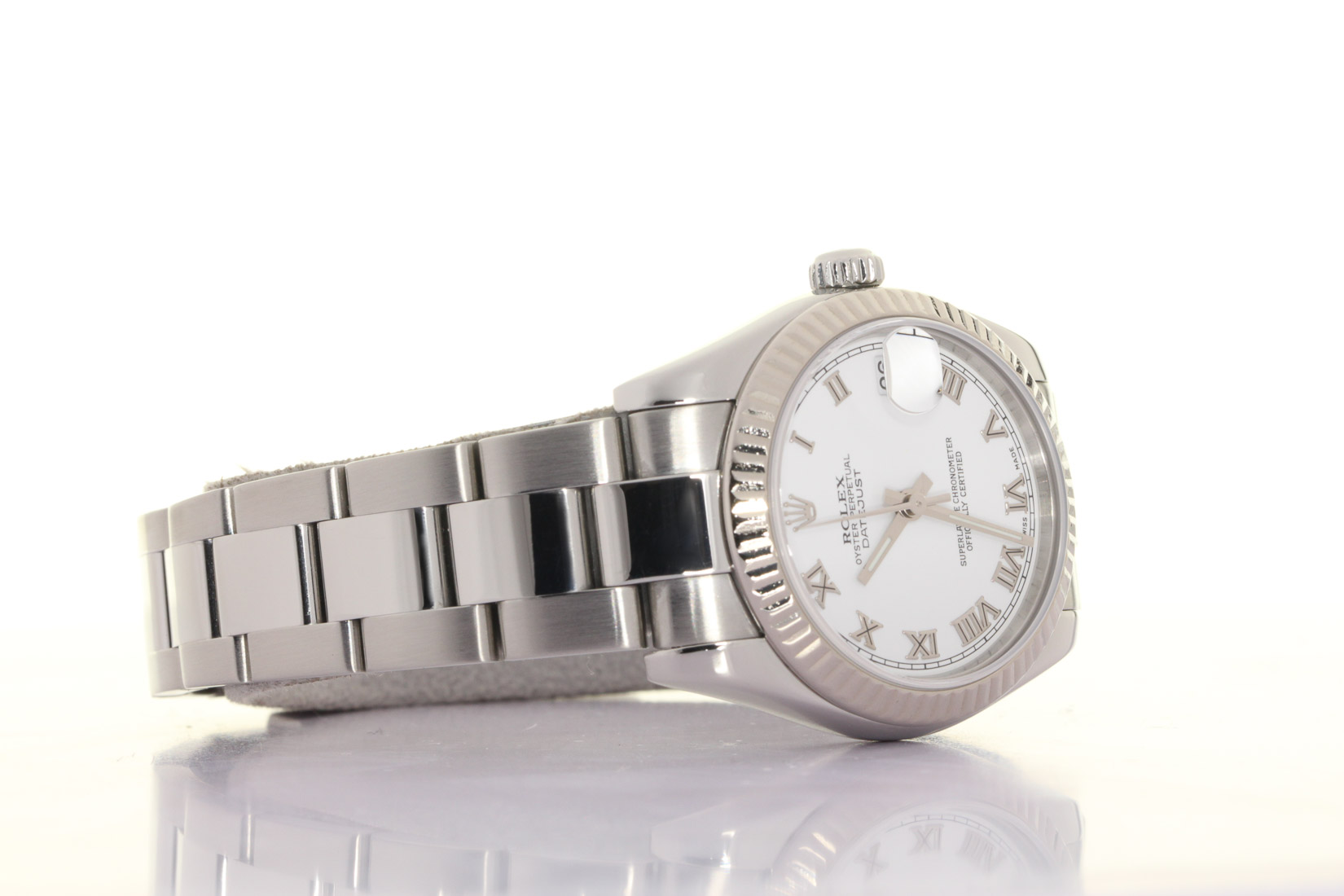 Rolex Datejust ref:178274, 31 mm, Rolesor 18kt Withe Gold, Oyster, Rolex Box & Papers, 2006