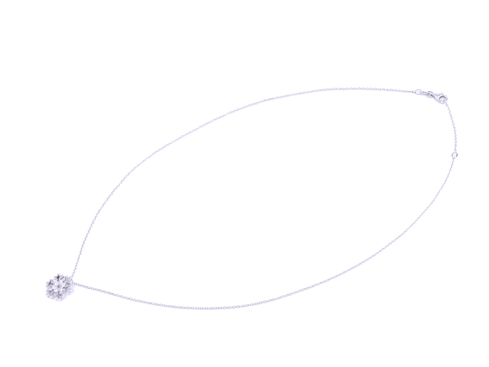 21357 COLL.C/PEND. FIOCCO DI NEVE OB.C/BRILLS CENTRALI 0