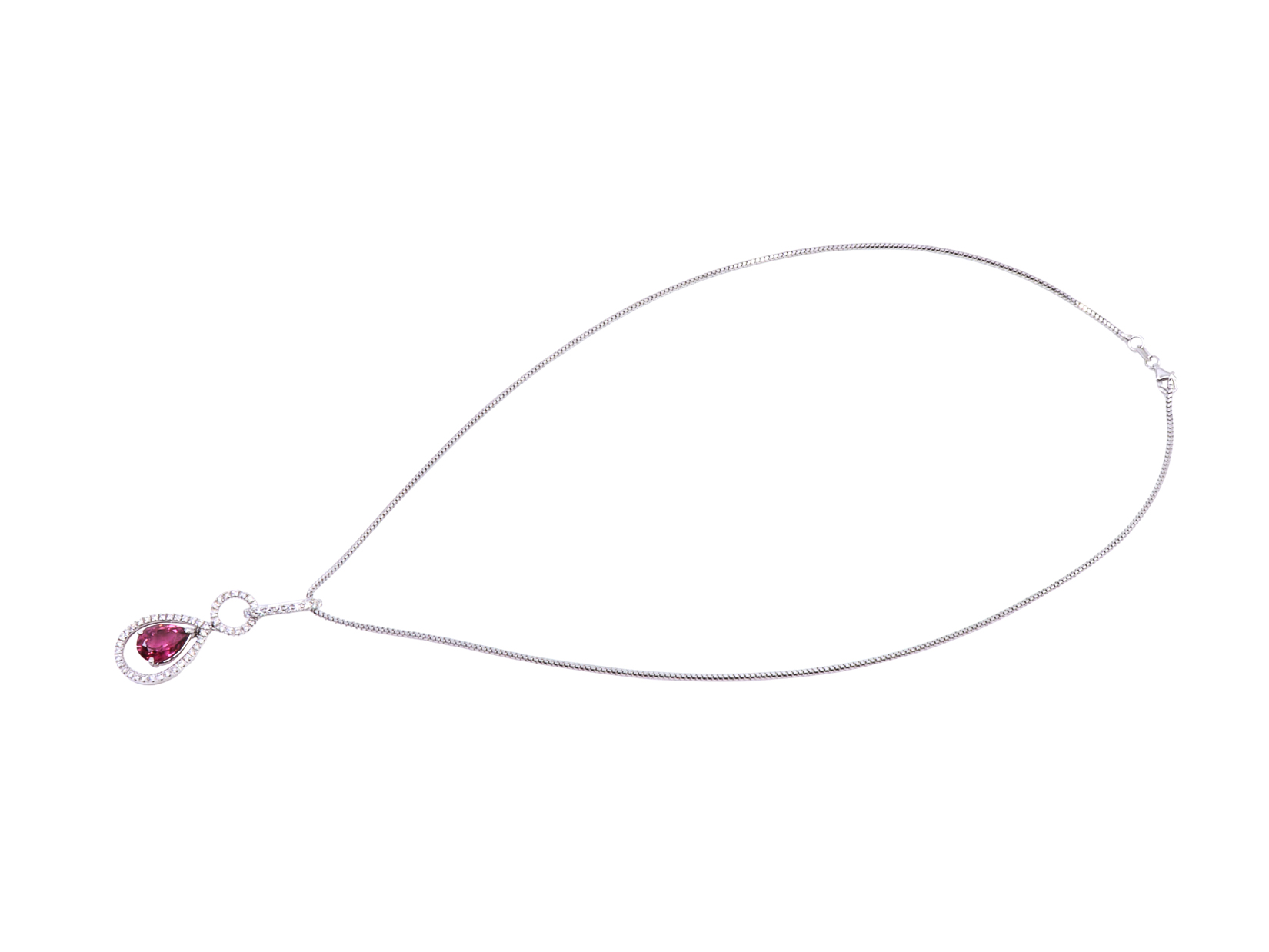 Pend c/ 1 zaff rosa e brill 0