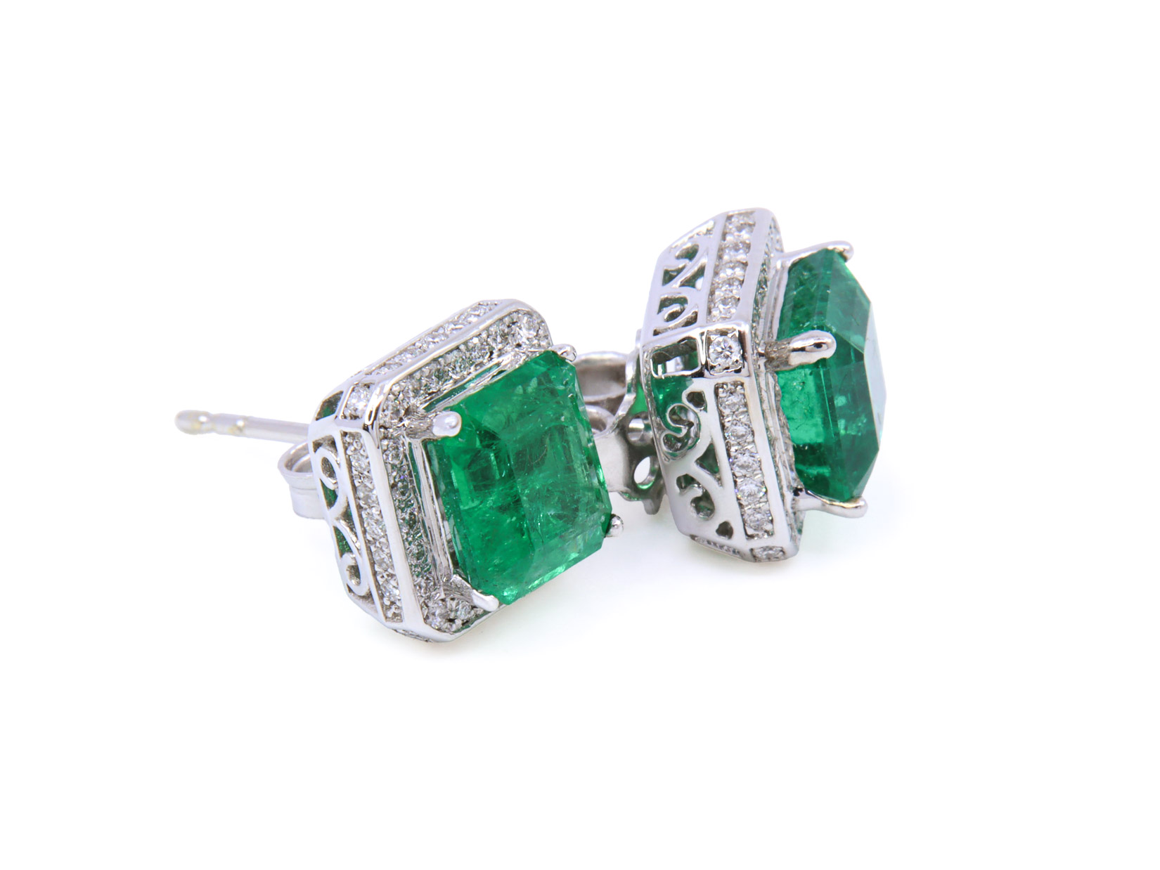 orecc. Ce7628 smer.Zambia Extra brill F vvs ottagonale 8x6 mm